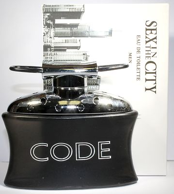 Sex In City Code 3.3/3.4oz. Edt Spray For Men New In Box