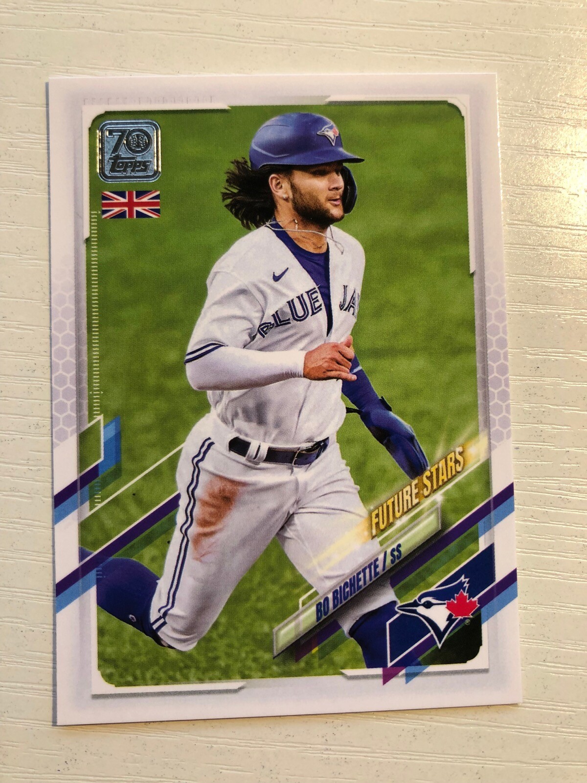 2021 Topps UK Edition Bo Bichette Blue Jays 148