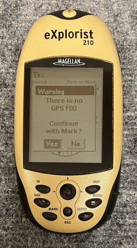 Magellan eXplorist 210 Handheld GPS Unit -Waterproof -Hiking -Geocache -Portable - Picture 11 of 18