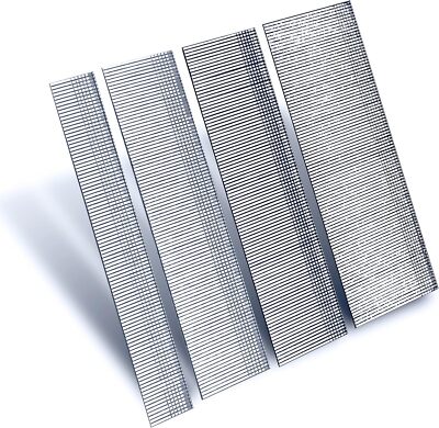18 Gauge Brad Nails 4 Sizes (2'',1-1/2'',1-1/4'',3/4'') Galvanized Assembly 1000 