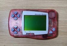 Bandai WonderSwan Skeleton Pink Console Only [H]
