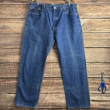 READ- Vintage Levis 501xx Jeans Mens 42x34 ACTUALLY 38x30 Denim Button Fly