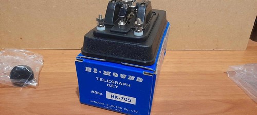 HI-MOUND HK-705 Pionowy klucz telegraficzny Sprzęt radiowy - Zdjęcie 5 z 6
