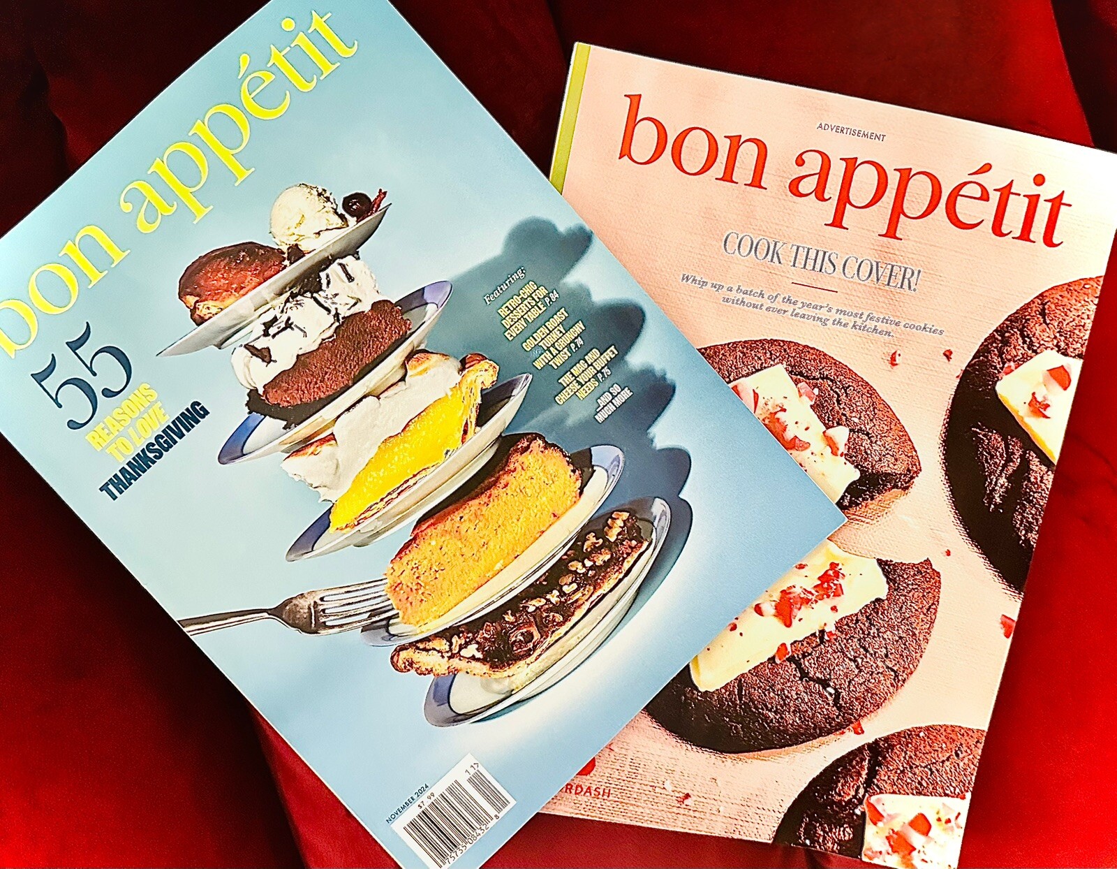 Bon Appétit Magazine Bundle: November & December 2024 Issues *NEW*