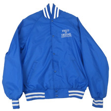Vintage Westark Baseball Windbreaker Jacket Mens Large Blue 1989 Field Of Dreams
