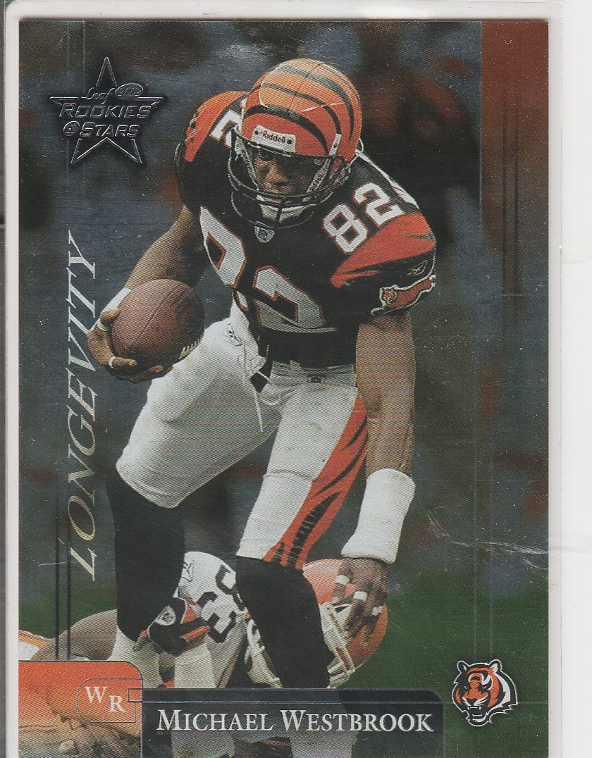 Michael Westbrook Bengals 2002 Rookies & Stars Longevity SP 31/50
