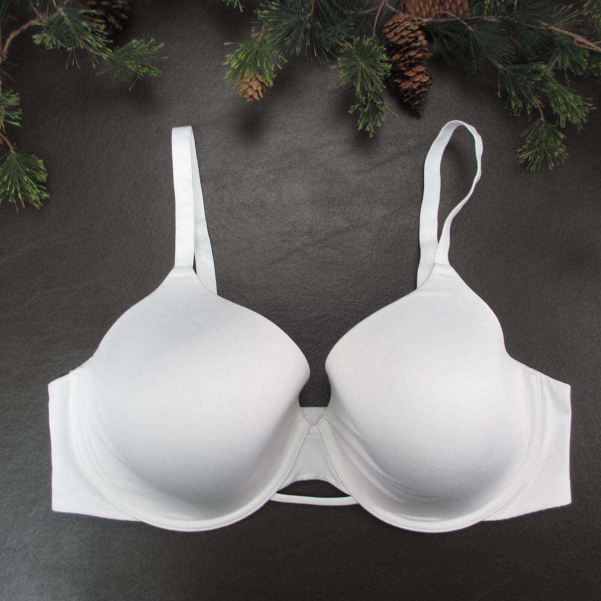 Hanes Bra Size 2XL White Padded Underwire Adjustable Clasp Back | eBay