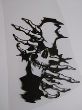 Skull Coming Out Decal