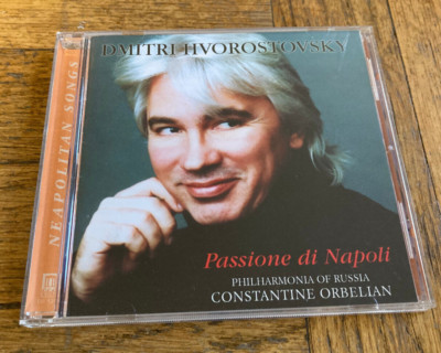 Dmitri Hvorostovsky Passione di Napoli CD Napolitan Songs Orbelian (2001) Delos