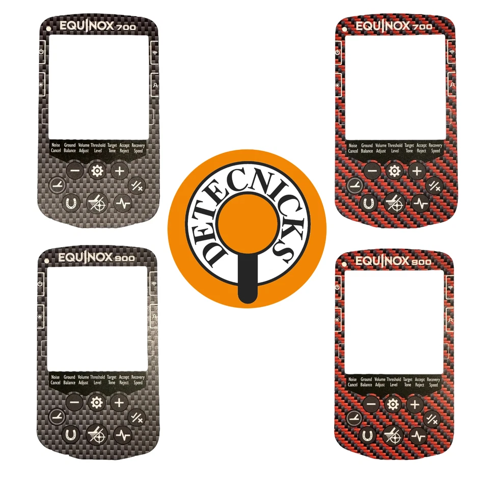 DETECTING INNOVATIONS Minelab Equinox 700/900 Keypad Sticker - DETECNICKS LTD