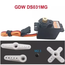 3 pcs GDW DS031MG 12g Metal Gear Digital Servo for FW450L 450 X360 Helicopter