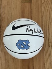 UNIVERSITY OF NORTH CAROLINA ROY WILLIAMS SIGNED BASKETBALL JSA COA AUTOGRAPH