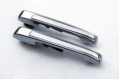 VW Rabbit Golf MK1 1 I MK2 2 Jetta Scirocco Euro Chrome Rear Door Handles Opener