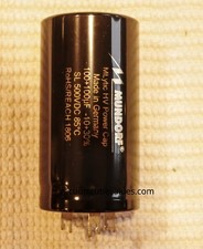 Mundorf MCap 500 VDC MLytic HV PowerCapacitor 100-100 MFD uf Electrolytic