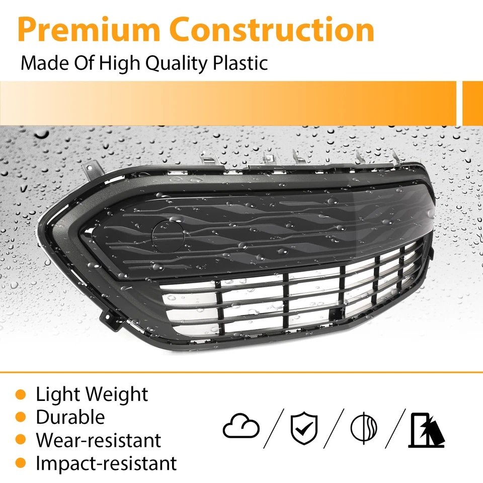 Conjunto de parrilla inferior delantera negra para Chevrolet Bolt EV 2017 2018 2019 42497950 Foto 2 de 4