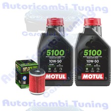 Kit Tagliando Olio Motul 5100 10W50 Per Betamotor 125 RR Enduro R LC 4T�2020