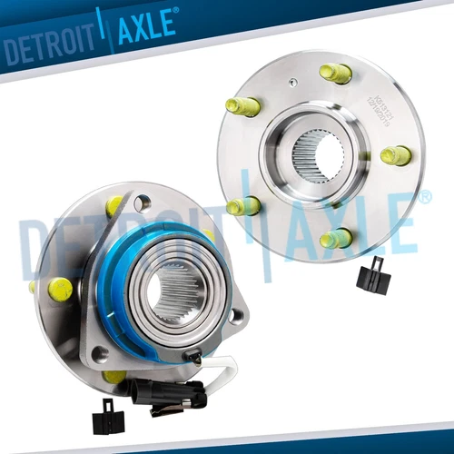 Pair Front Wheel Bearing Hubs Assembly for Impala LeSabre Grand Prix Aurora