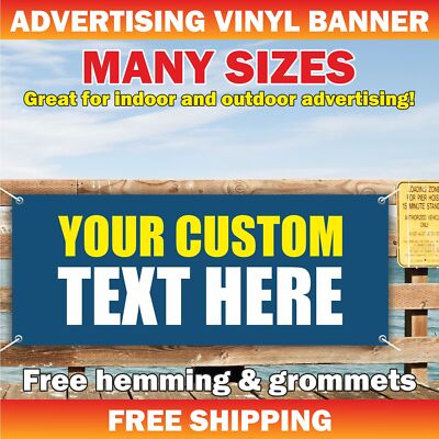 MINOR CHANGES Advertising Vinyl Banner Flag Sign USA Many Sizes Available Custom