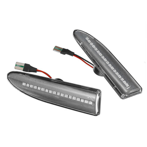 2XDynamic Led Side Marker Turn Signal Blinker Lights For Jaguar X-TYPE 2002-2009 - Imagen 13 de 20