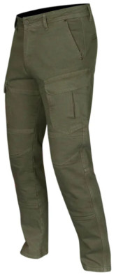 Merlin Men's Warren D3O Cordura Denim Single Layer Motorcycle Olive Cargo  Jeans UK