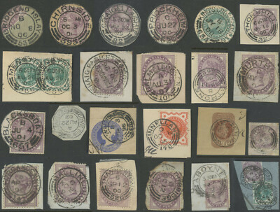 SCOTLAND QV VILLAGE POSTMARKS on PIECE ..PRICED SINGLY | eBay UK