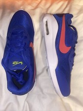 Nike Air Max Oketo GS Hyper Blue Track Red-Black Sneakers Sz 7Y AR419-403