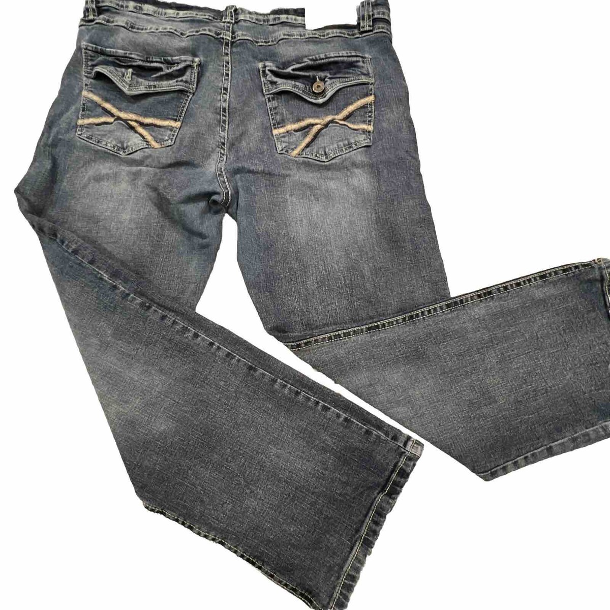 TK Axel Jeans Men's 38W X 30L Slim Boot Hartford Conn Stretch