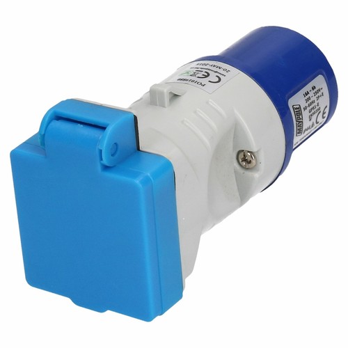 Adaptador de conexión eléctrica Caravan Mains enchufe generador barco 230 V - Imagen 2 de 3