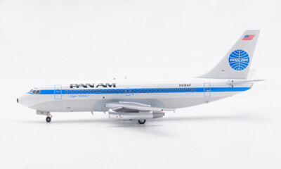 PAN AM Boeing 737-200 1/200 スケール www.JetCollector.com: Pan Am B737-200 w/stand N70723 1:200