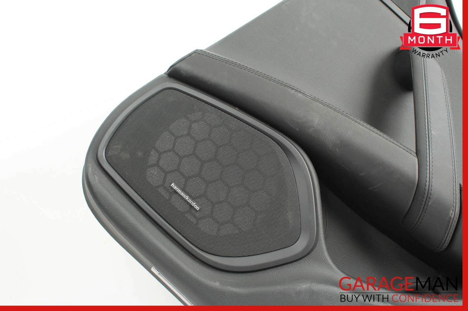 14-17 Maserati Ghibli Rear Right Passenger Complete Interior Door Panel Black