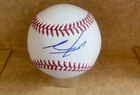 OTTO LOPEZ BLUE JAYS/MARLINS SIGNED AUTOGRAPHED M.L. BASEBALL