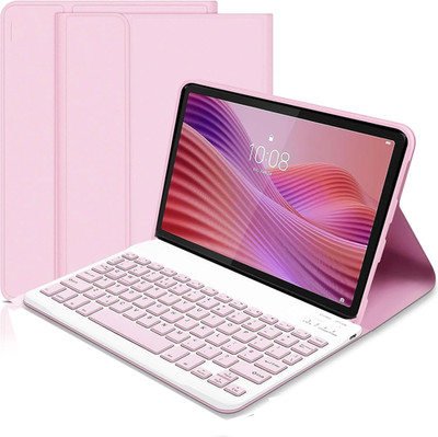 Abnehmbare Bluetooth Tastatur Hülle für Lenovo Tab 10.1'' 2025 mit Slim Protectiv