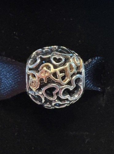 Pandora x Disney Mickey Mouse DREAM Charm Bicolor Silber & 14k Gold Selten & Rarität - Bild 4 von 10
