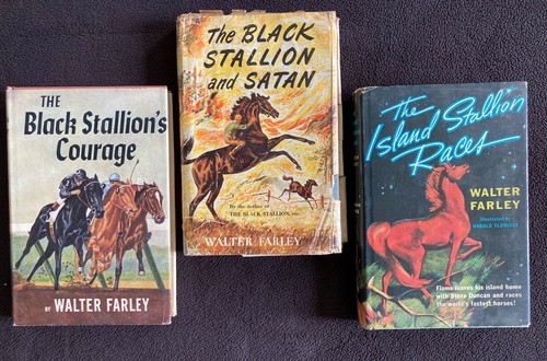 VTG (1950s) Horse Novels by Walter Farley-Set of 3