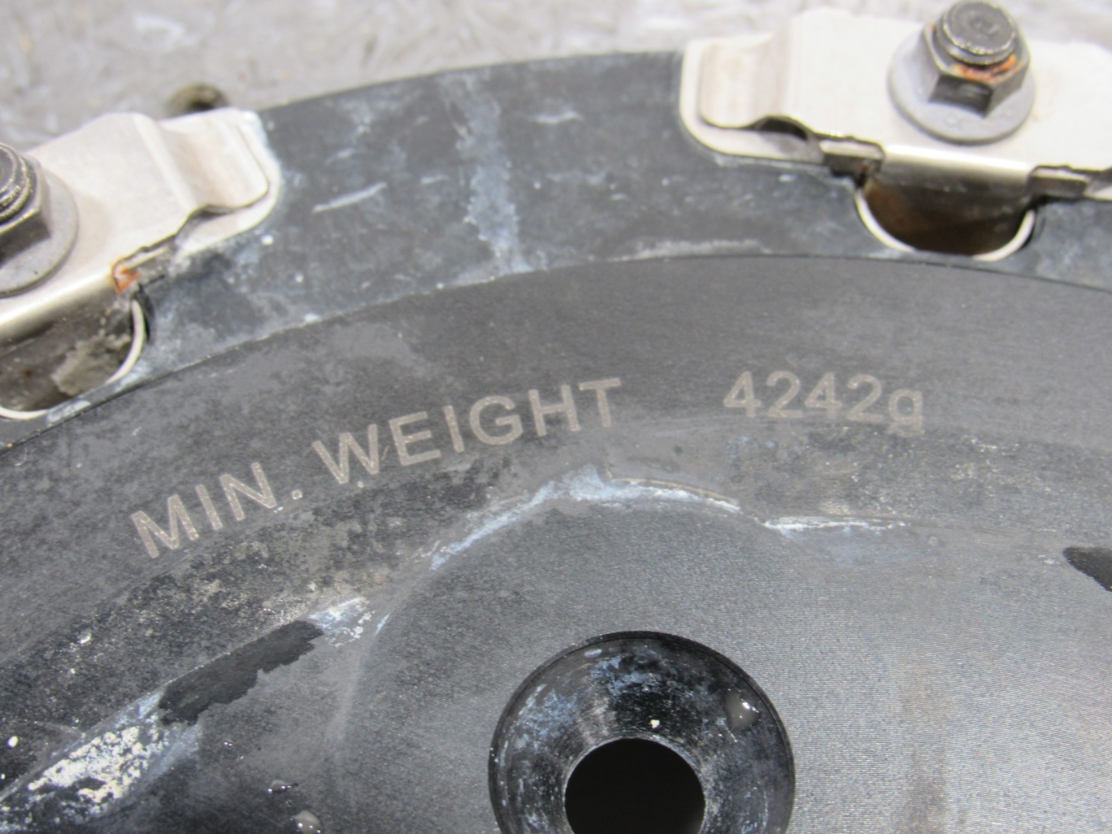 14-18 Aston Martin Vanquish 2014 Rear Left Brake Rotor Disc Carbon Ceramic Y2