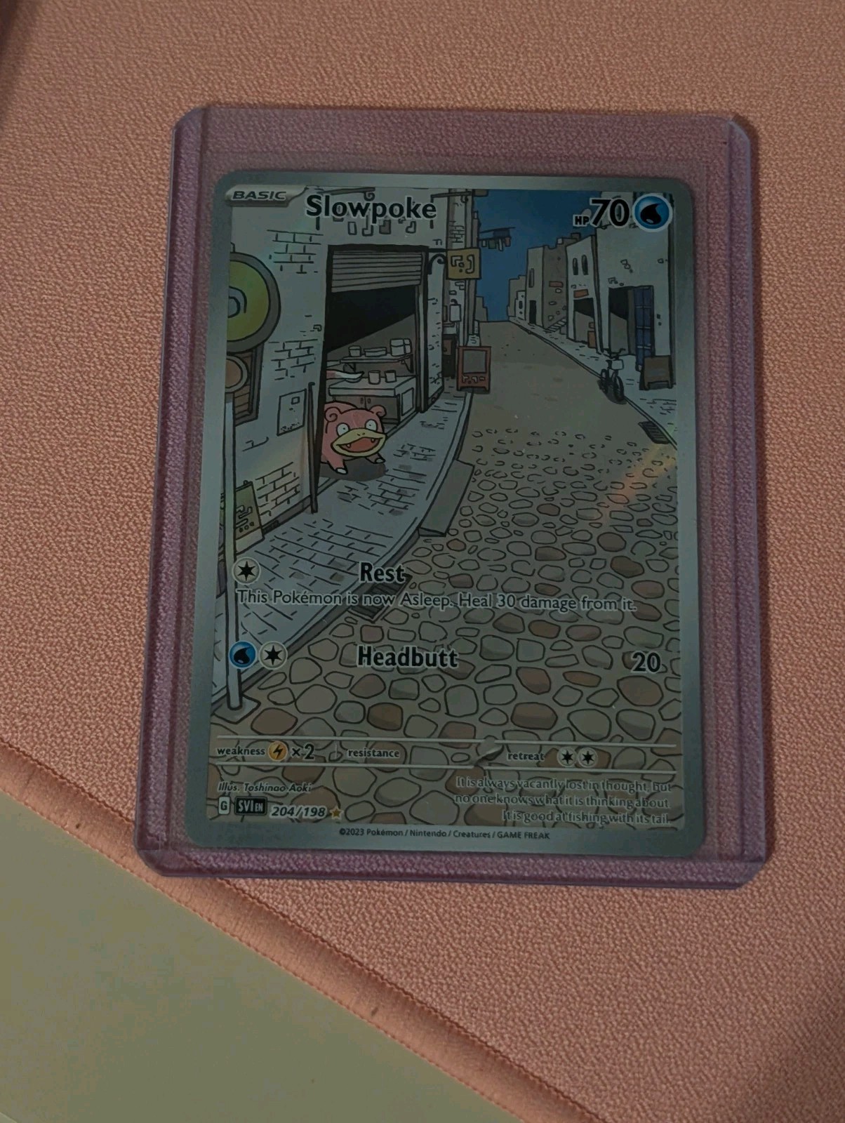 Slowpoke 204/198 SV01: Scarlet & Violet Base Set Holofoil IR NM Pokemon TCG 