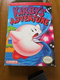 Kirby's Adventure Nintendo NES Entertainment System Cib funzionante