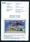 Canada Revenue FWH24a Federal Wildlife Habitat Conservation Stamp on License