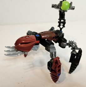 LEGO Bionicle Matoran of Mahri Nui 8931 - &ldquo; THULOX &ldquo; Complete Build w/ 1 Zamor
