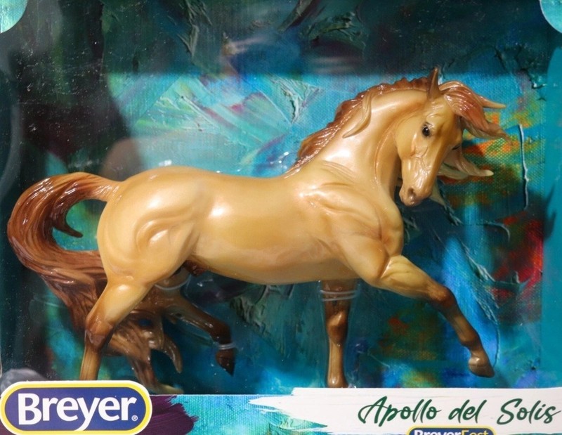 Breyer Apollo del Solis Glossy Breyerfest 2021 #711498 traditional Lusitano 
