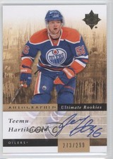 2011-12 Ultimate Collection Rookies 273/299 Teemu Hartikainen #130 Auto 1m4