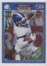 2021 Leaf Pro Set Metal Blue Mojo 6/30 Asim Rose Jr #06 8o1