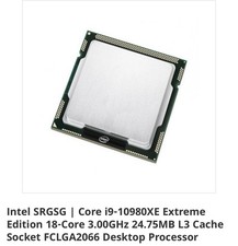 Intel® Core™ i9-10980XE Extreme Edition Processor 3.0Ghz 18 Core LGA 2066