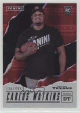 2017 Panini Father's Day 336/499 Carlos Watkins #64 0j6