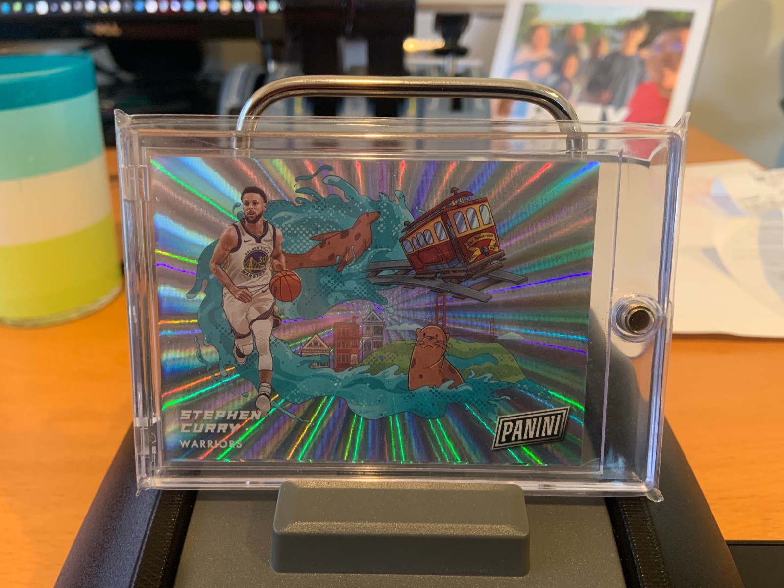 2020-2021 Panini Stephen Curry On the Horizon OH-32 SSP Warriors
