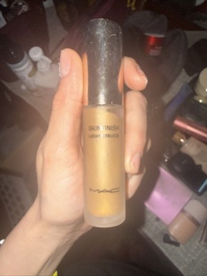 NEW! MAC Skinfinish Lightstruck Liquid Highlighter - Double Gleam   12H Wear