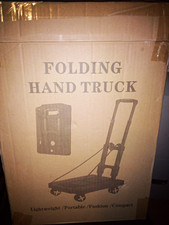 Folding Hand Truck Lightweight Portable Compact Foldable Design for Easy Storage