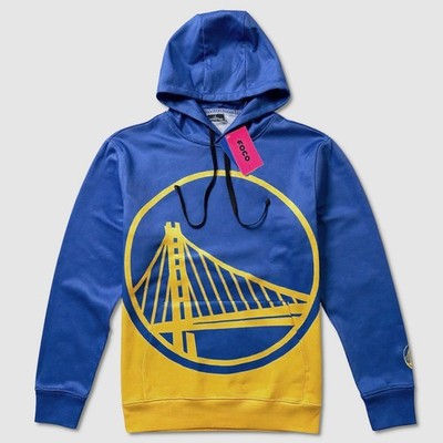 FOCO / Golden State Warriors NBA Poly Hoodie - NWT Mens Size XL - #47568-H8
