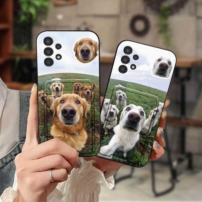 MYDING-Phone Case for Samsung Galaxy A13 4G/SM-A135/SM-A137/A13LTE,  Dog Cover