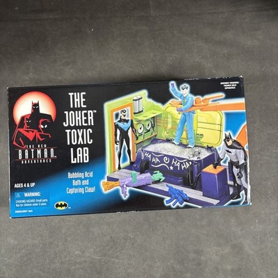 THE JOKER TOXIC LAB VINTAGE KENNER HASBRO NEW BATMAN ADVENTURES SEALED NEW